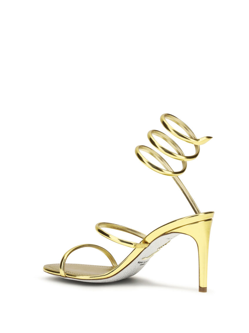 Golden Cleo Heels 3