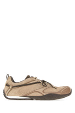 Beige Color Block Radar Sneakers 1