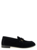 Black Logo Loafers 1