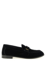 Black Logo Loafers 1