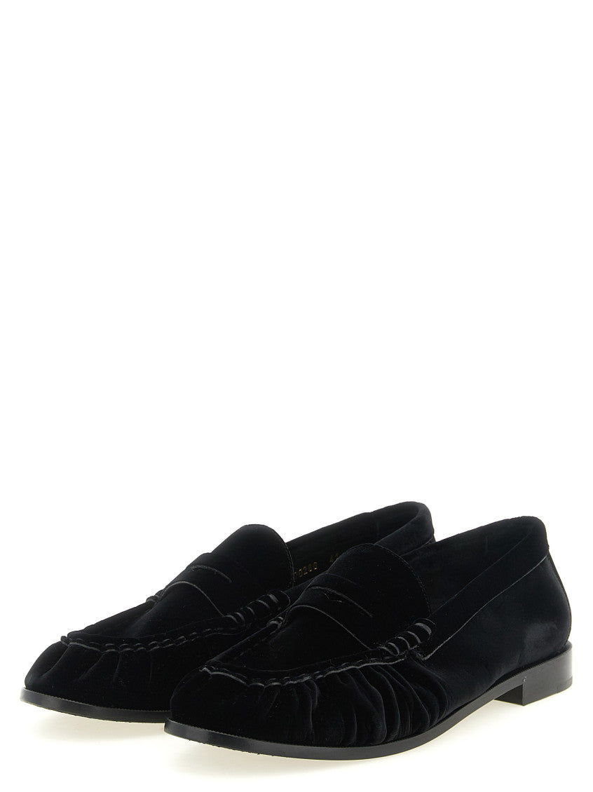 Black Logo Loafers 3