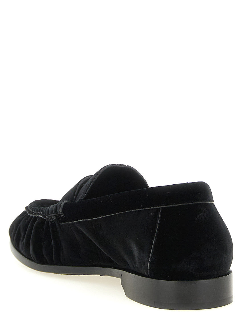 Black Logo Loafers 4