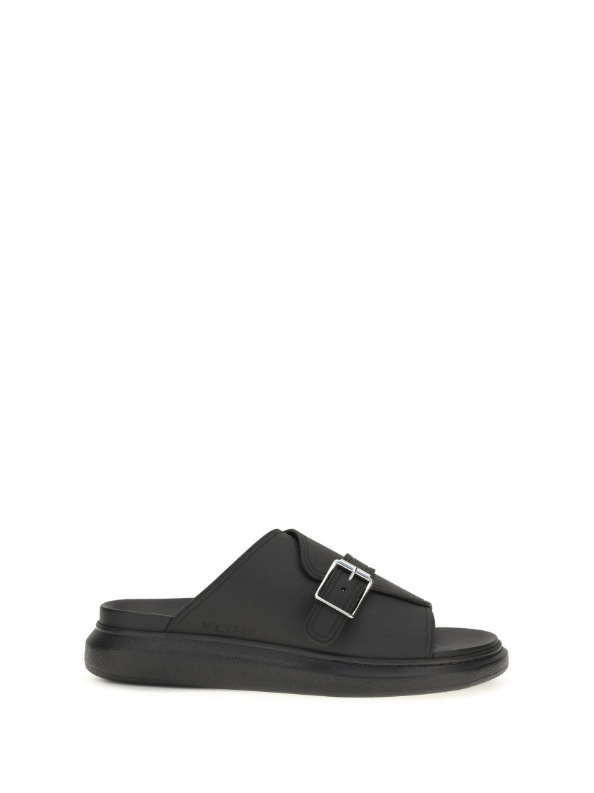 Black Leather Sandals 1