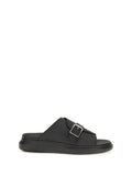 Black Leather Sandals 1