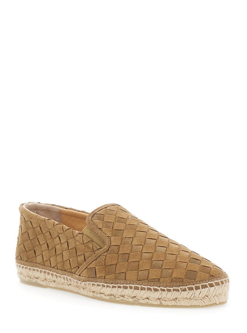 Brown Woven Loafers 2