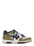 Green Color Block Sneakers 1