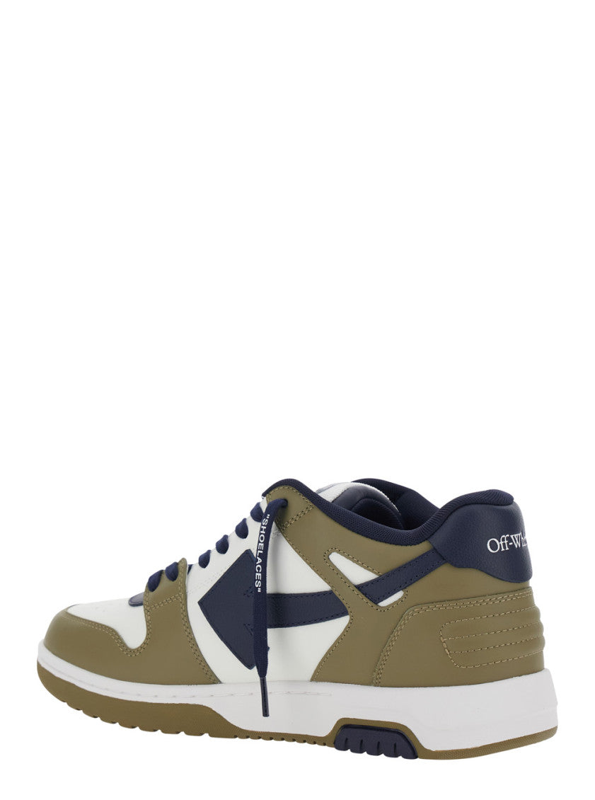 Green Color Block Sneakers 3