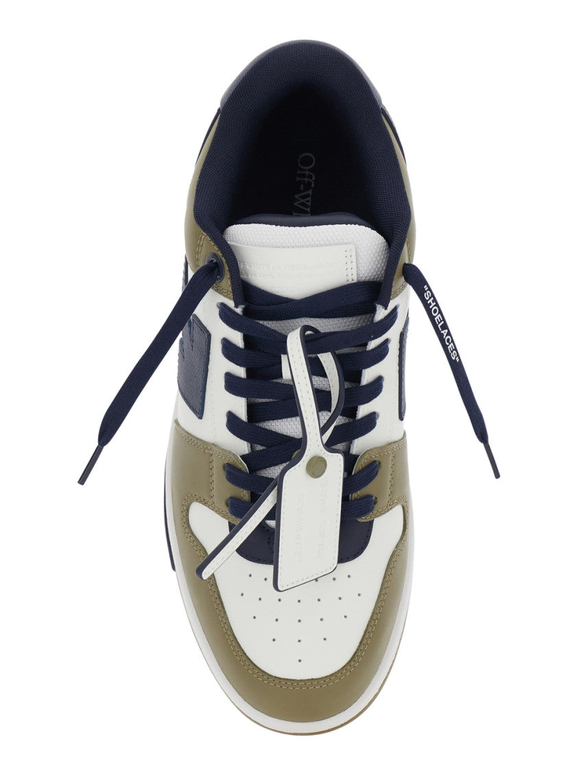 Green Color Block Sneakers 4