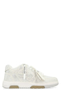 White Embellished Sneakers 1