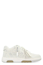 White Embellished Sneakers 1