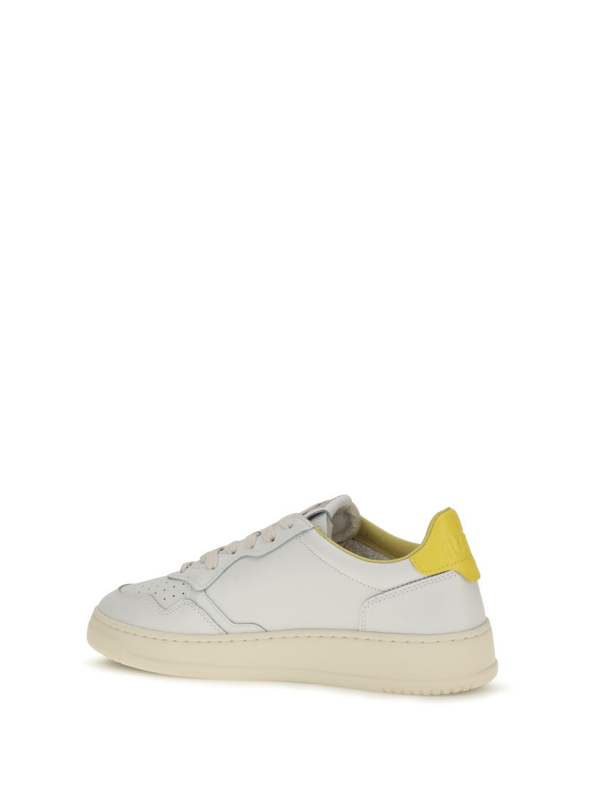 White Medalist Low Sneakers 3