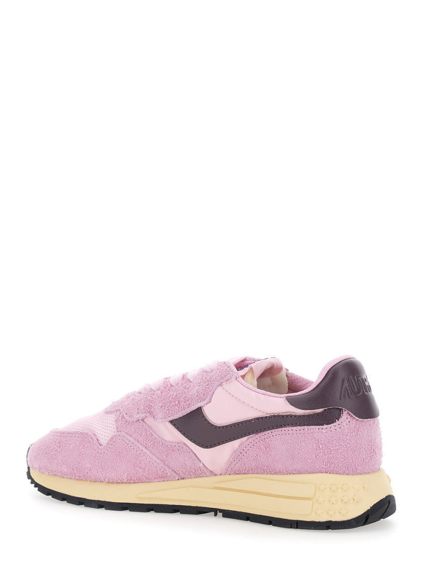 Pink Logo Reelwind Sneakers 3