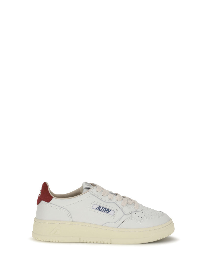 White Medalist Low Sneakers 1