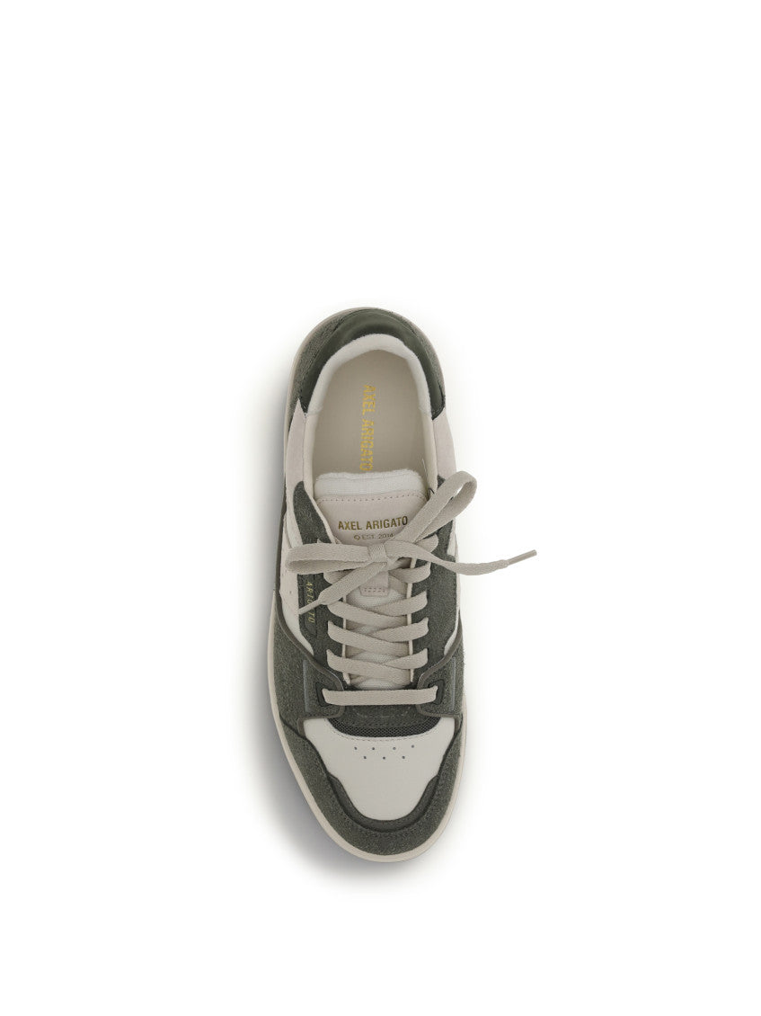 Green Color Block Clay Sneakers 4