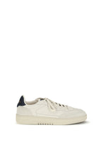 White Color Block Dice Sneakers 1