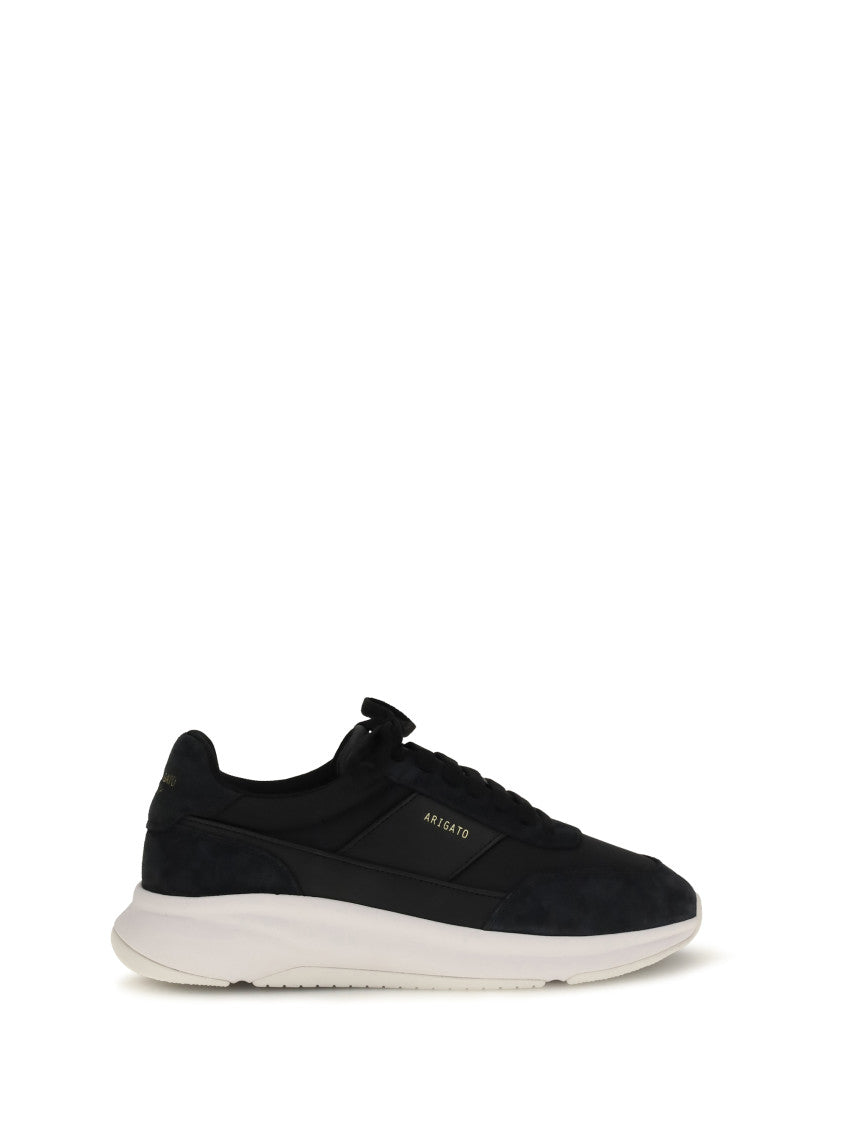 BlackWhite Runner Sneakers 1