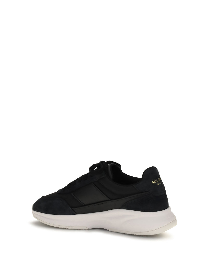 BlackWhite Runner Sneakers 3