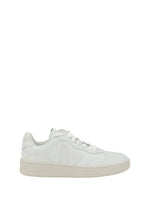 White Logo V-90 Sneakers 1