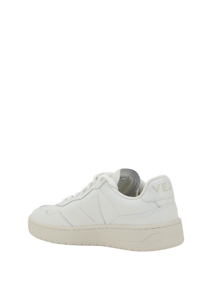 White Logo V-90 Sneakers 3