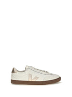 White Solid Volley Sneakers 1