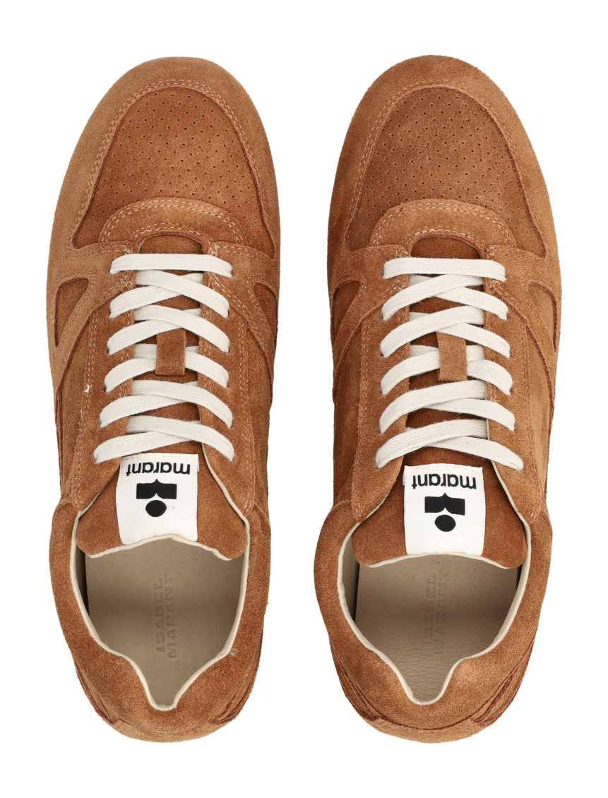 Beige Suede Sneakers 3