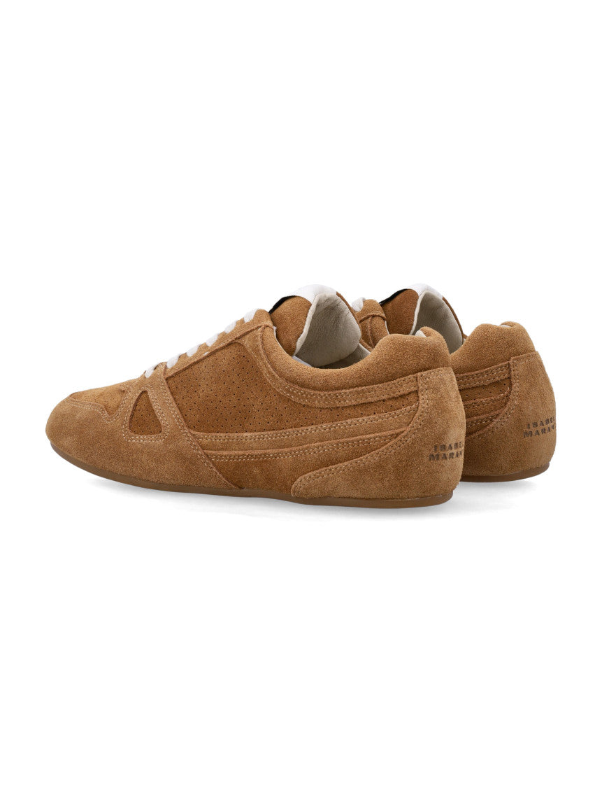 Beige Suede Sneakers 4