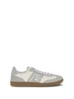 White Logo Swan Sneakers 1