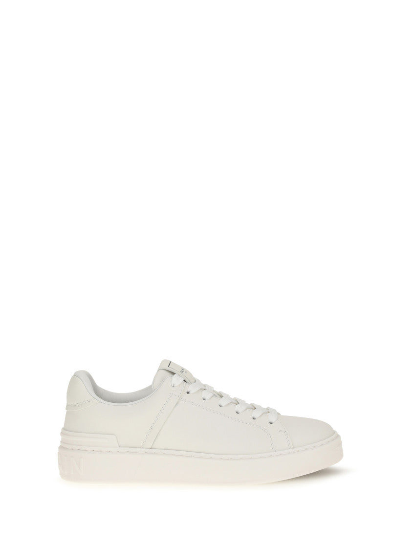White B-Court Sneakers 1