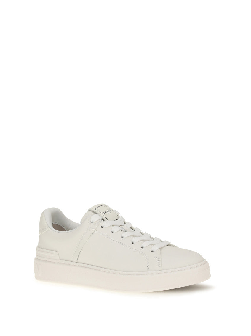 White B-Court Sneakers 2