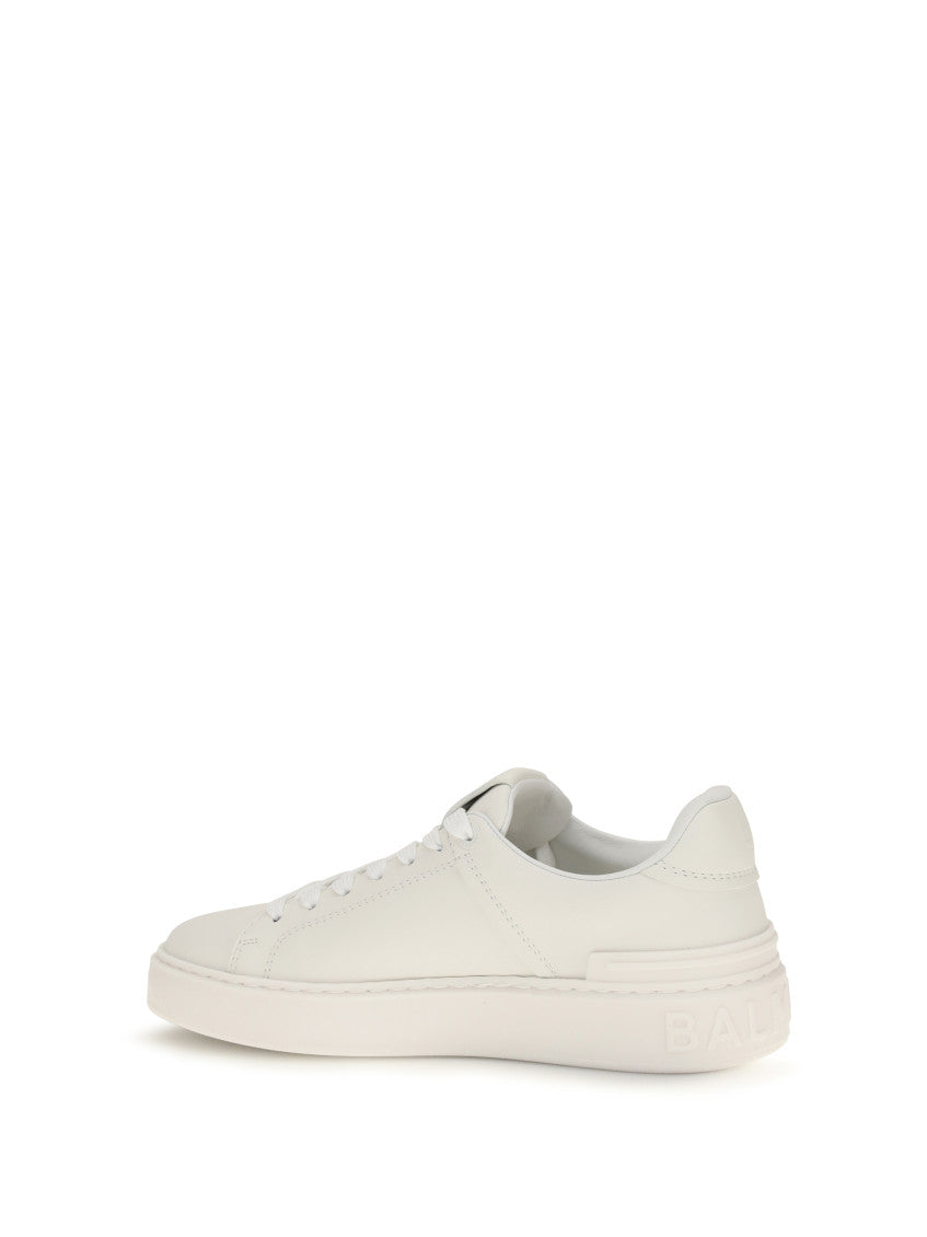White B-Court Sneakers 3
