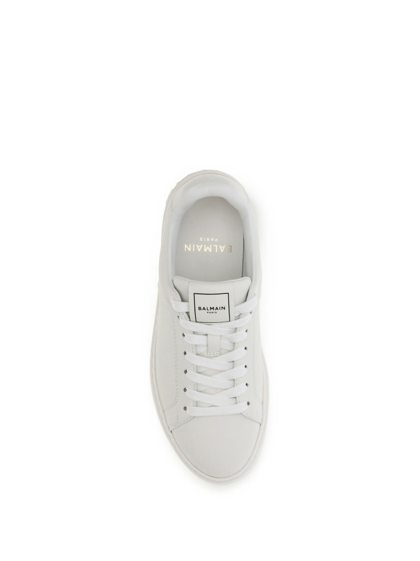 White B-Court Sneakers 4