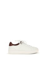 White B-Court Sneakers 1