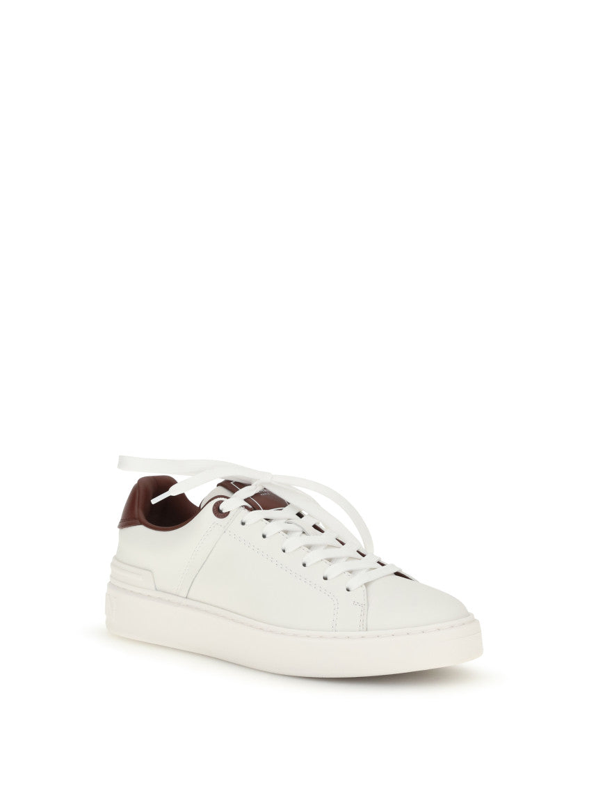 White B-Court Sneakers 2