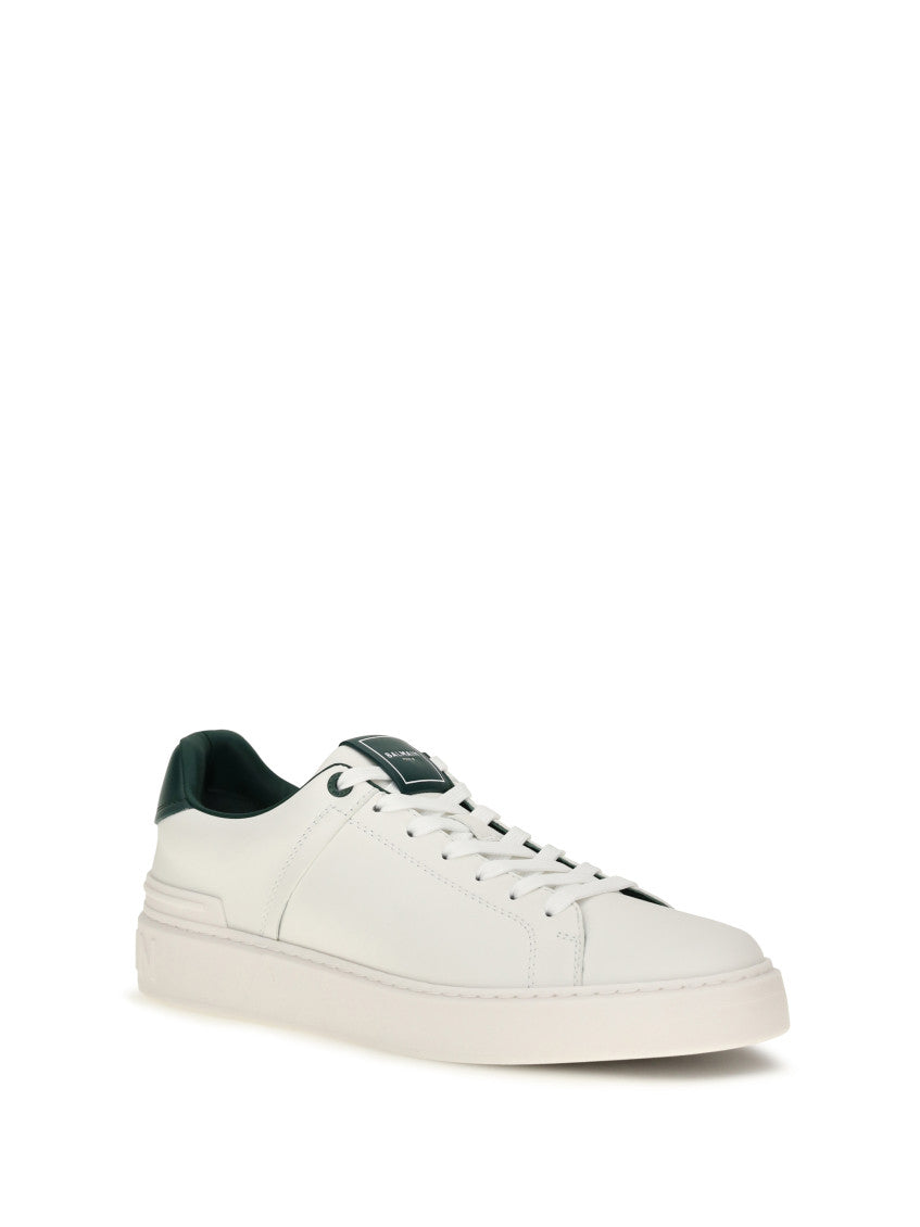 White B-Court Sneakers 2