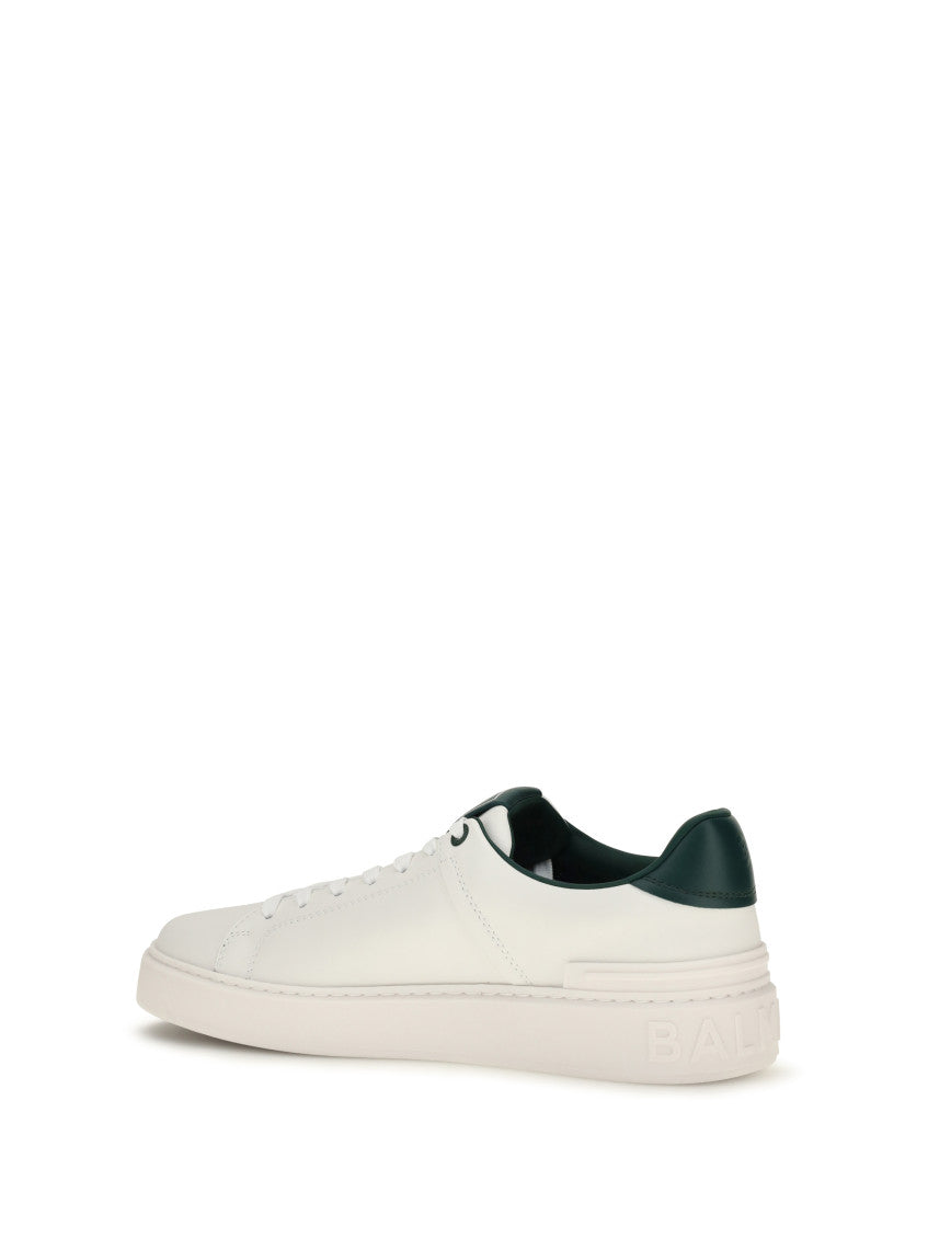 White B-Court Sneakers 3