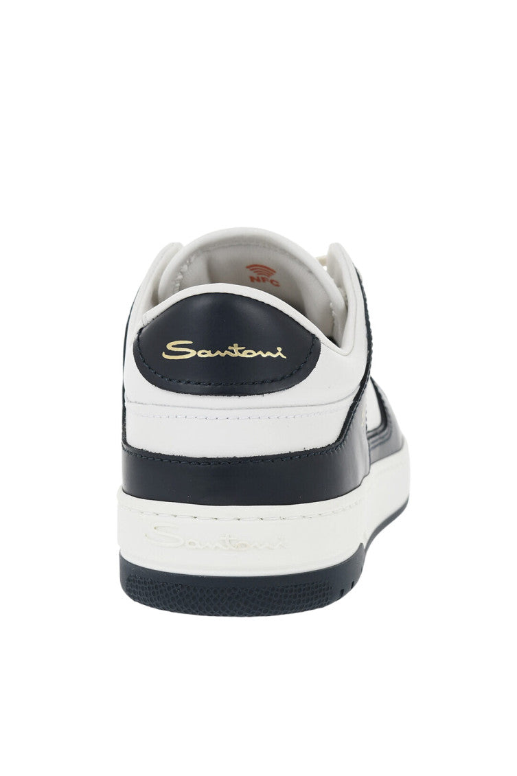 Blue Color Block Sneakers 3