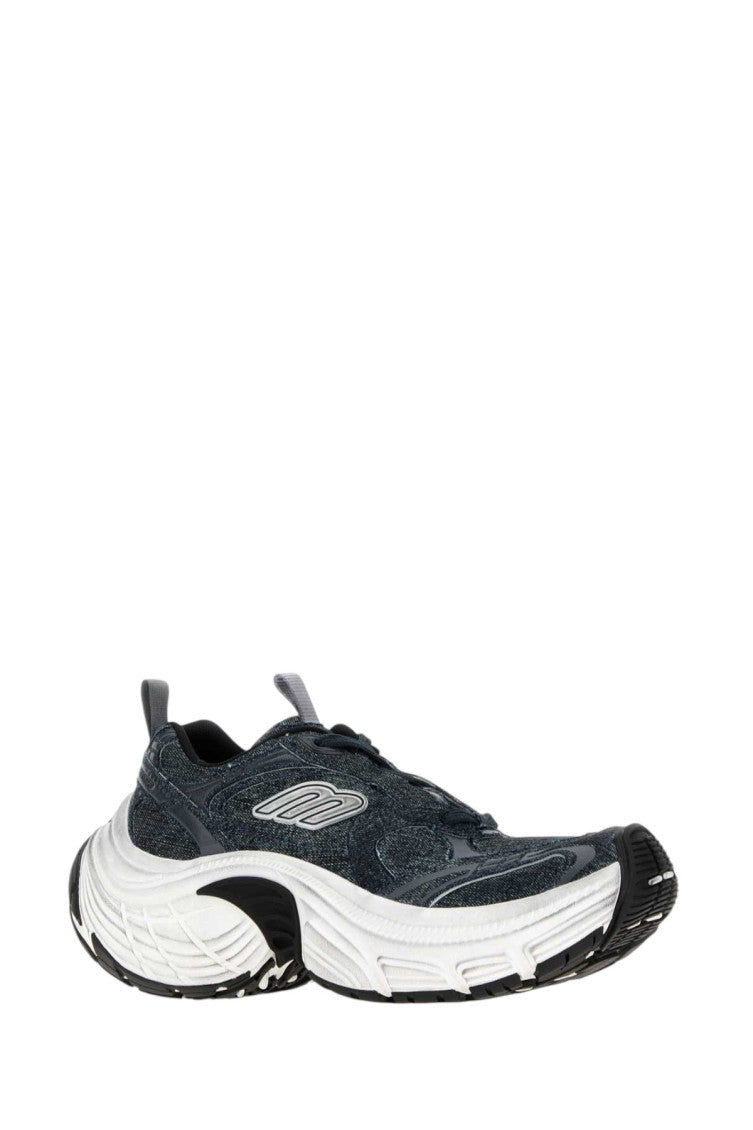 Blue Logo Sneakers 2