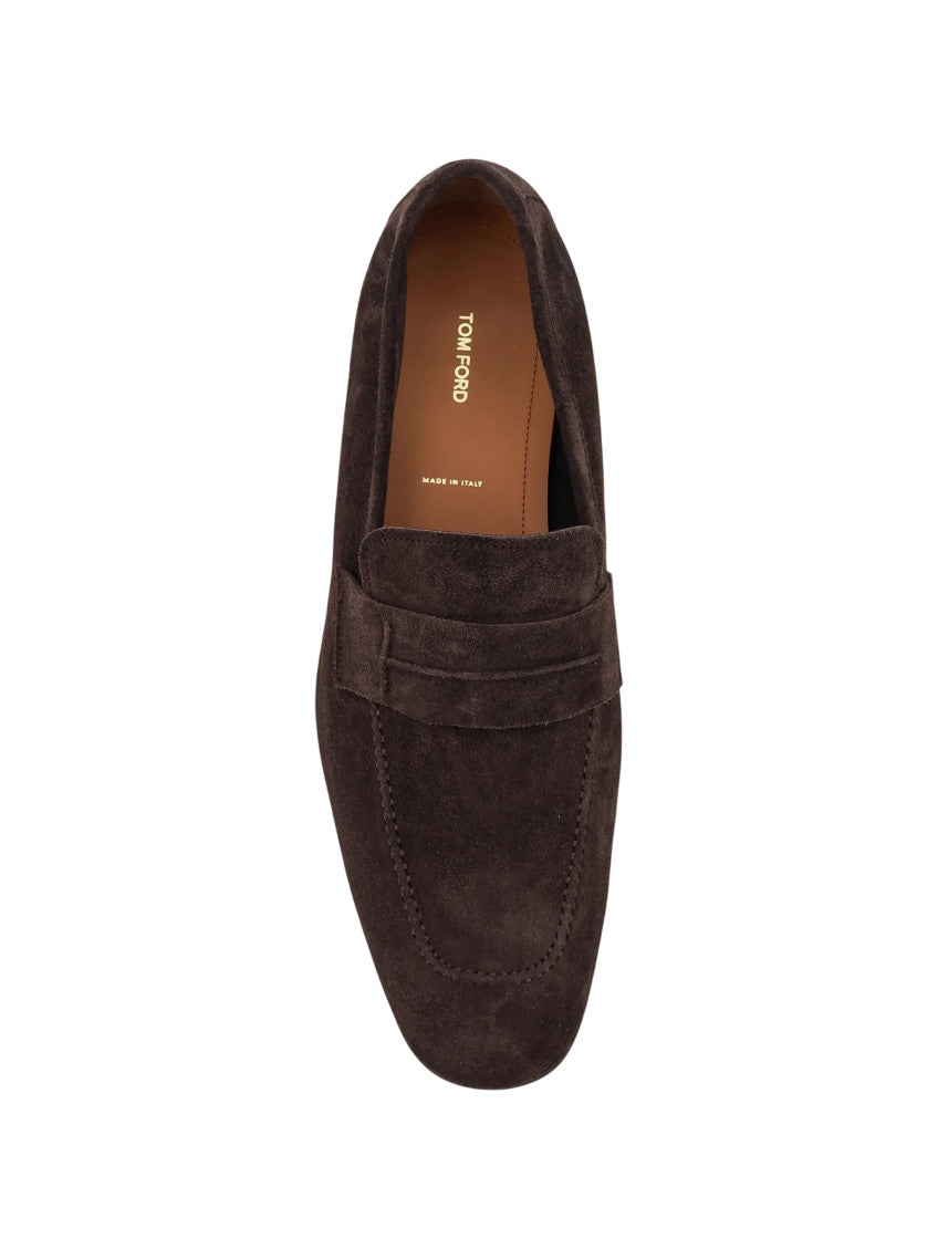 Dark Brown Slip On Loafers 3