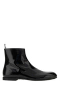 Black Zipper Boots 1