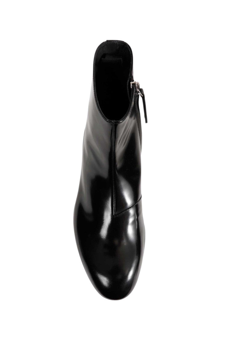 Black Zipper Boots 3