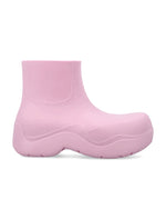 Pink Puddle Boots 1