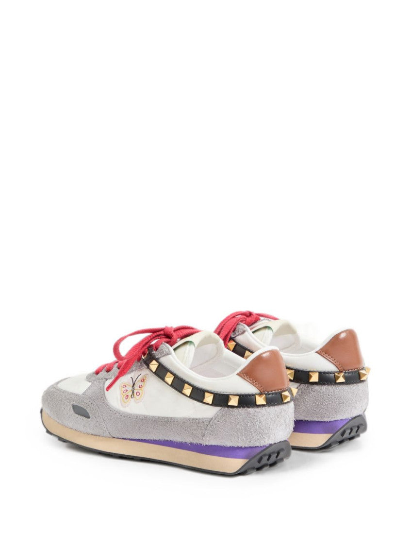 Multi Color Studded Sneakers 4