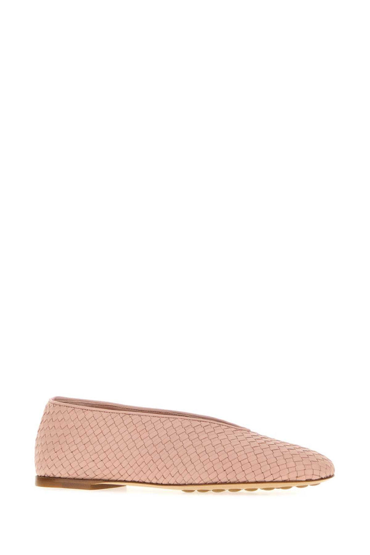 Pink Woven Rosa Ballet Flats 2