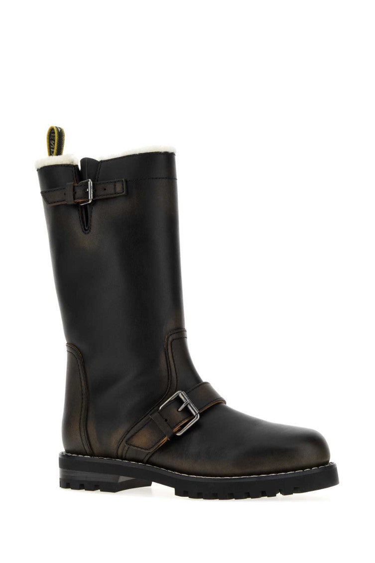 Black Biker Boots 2