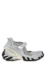 Grey Logo Track Sneakers 1