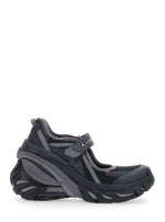 Black Logo Track Sneakers 1