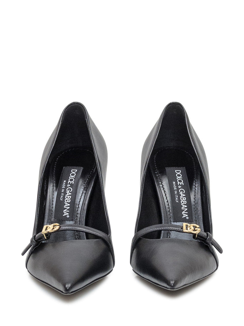 Black Logo Pumps 2