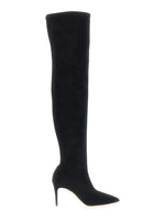 Black Suede Julia Boots 1