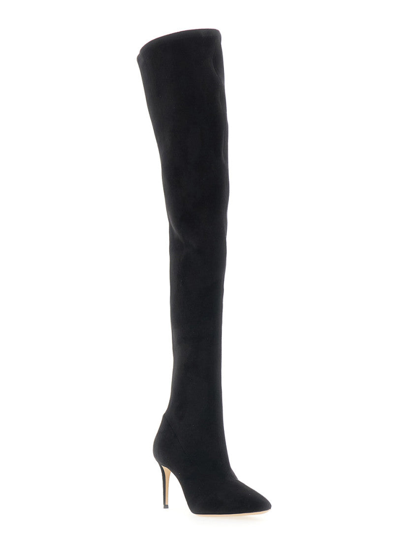 Black Suede Julia Boots 2