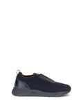 Navy Blue Stretch Sneakers 1